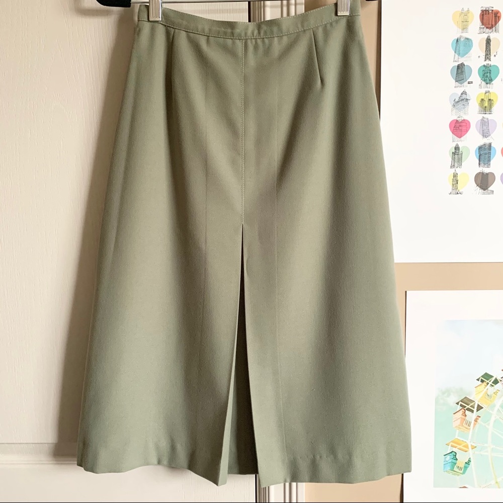Vintage | A-line midi skirt